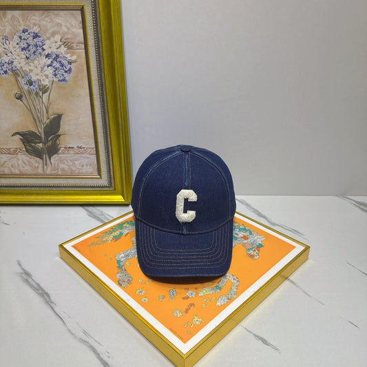 Celine Denim Baseball Cap - image 1