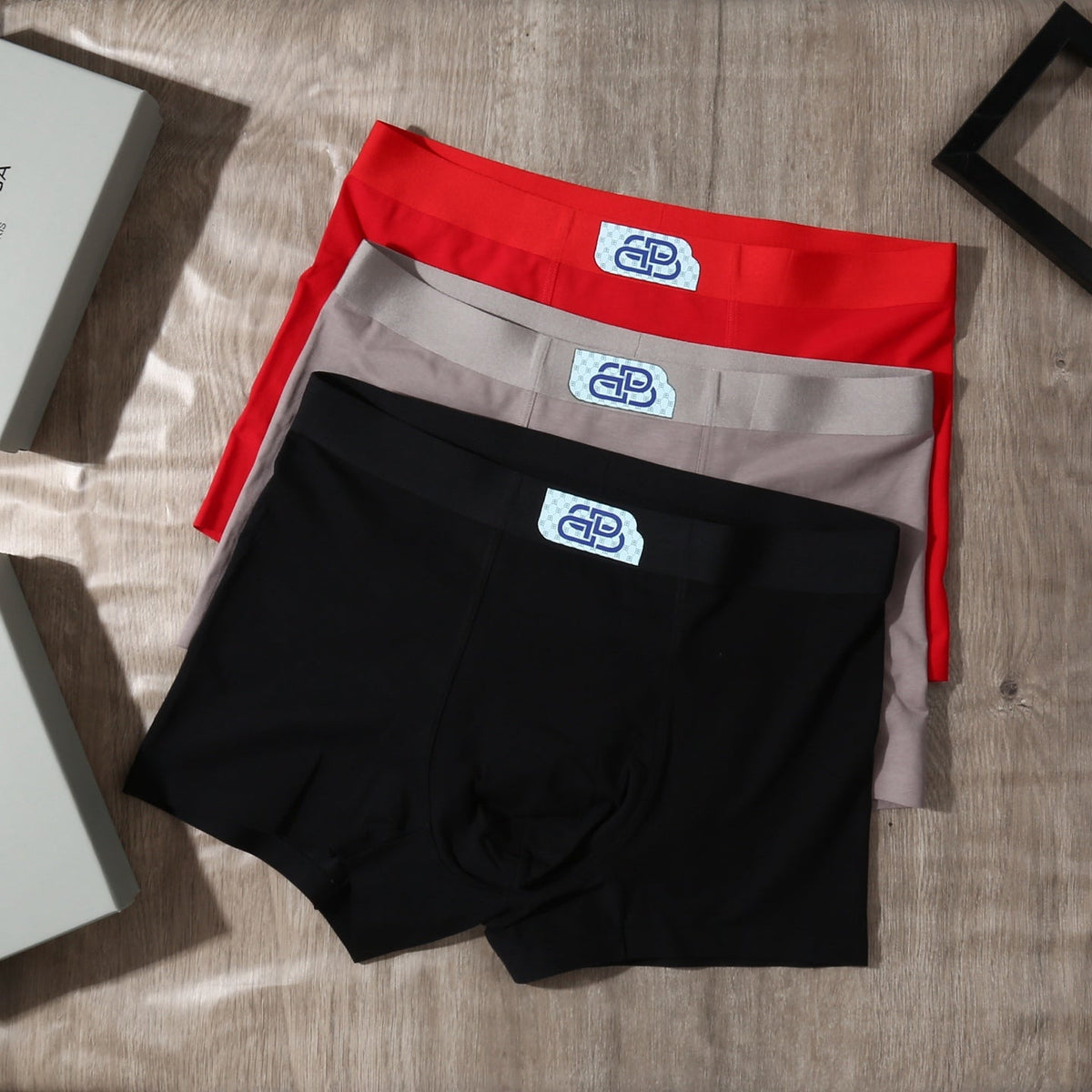 Balenciaga Men's Boxer Briefs - 3-Piece Box