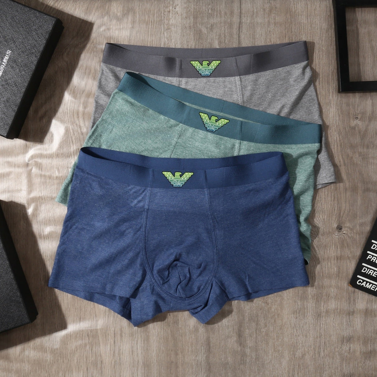 Armani Men's Boxer Briefs - 3-Piece Box