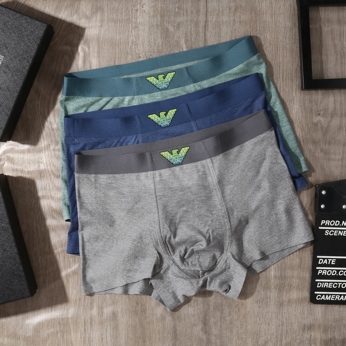 Armani Men's Boxer Briefs - 3-Piece Box