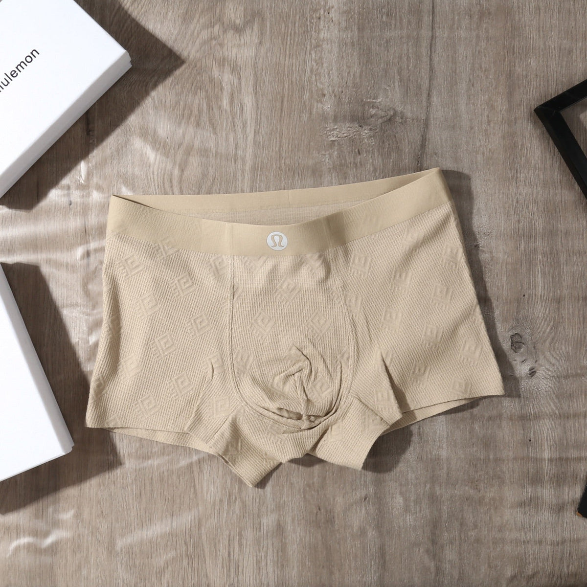 Lululemon Cotton-Blend Jacquard Men's Underwear - 3-Piece Box
