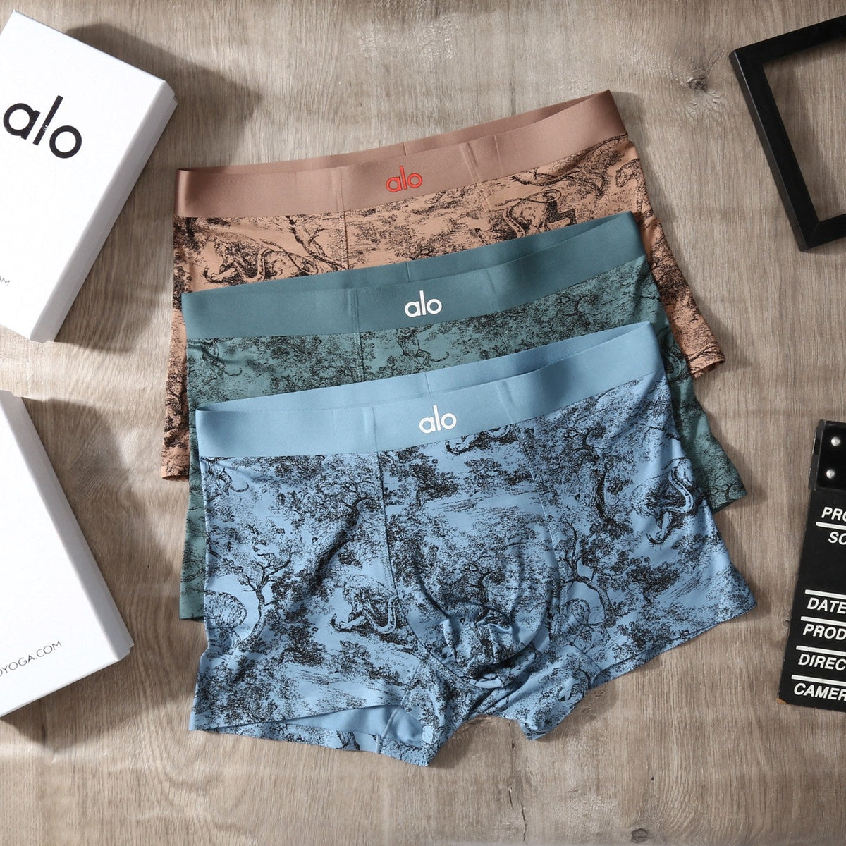 Alo Modal Men's Boxer Briefs - 3-Piece Box