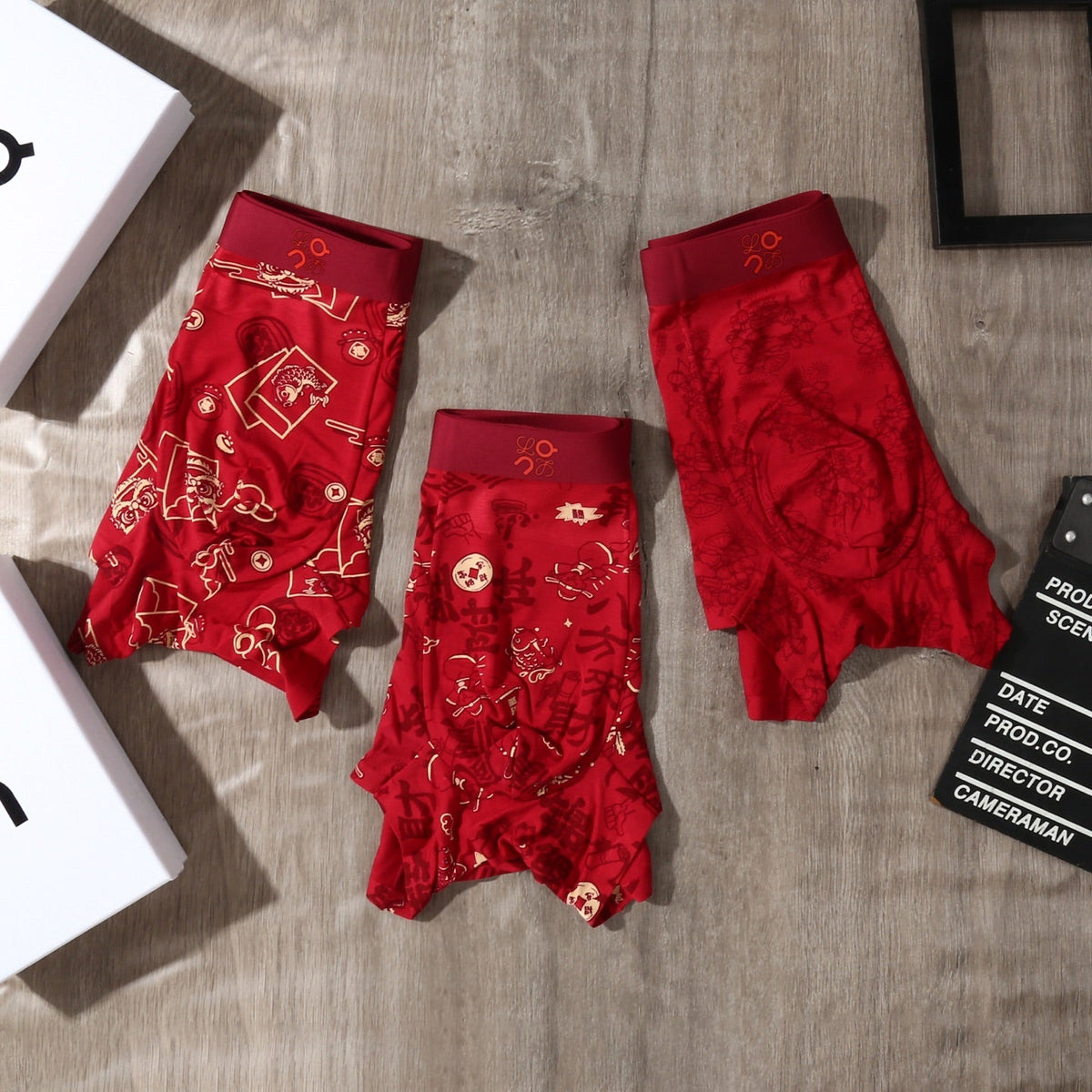 On Modal Men's Boxer Briefs - 3-Piece Box