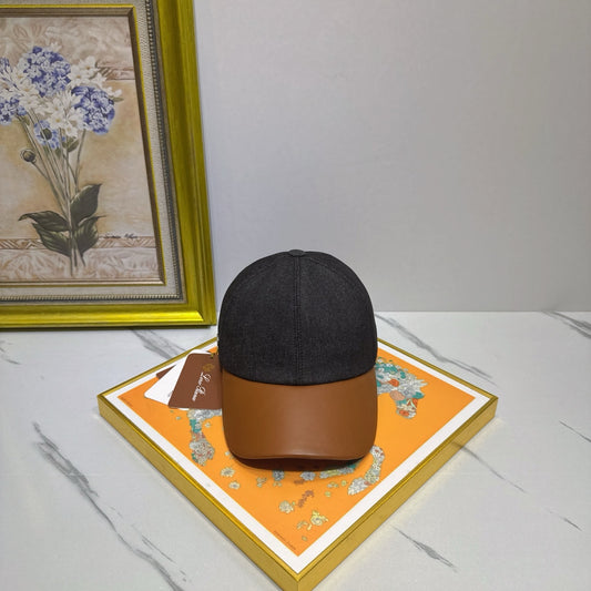 Loro Piana Denim Baseball Cap - image 1