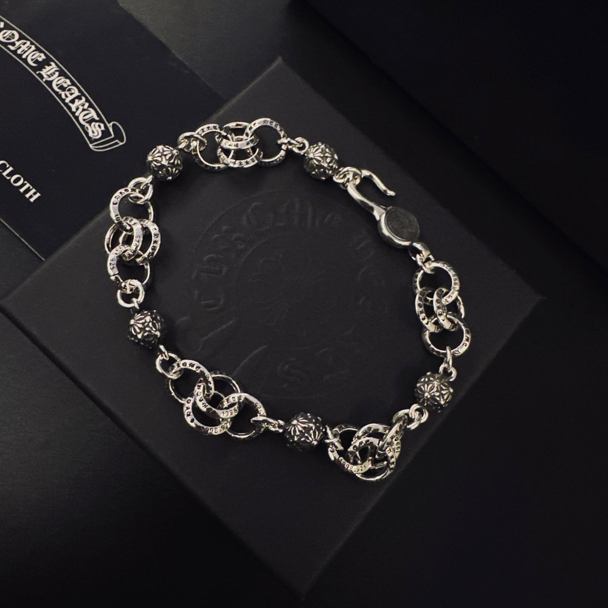 Martin Graham bracelet in polished metal-tone – main product view