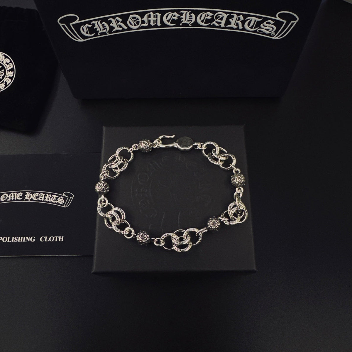 Martin Graham bracelet in polished metal-tone – main product view