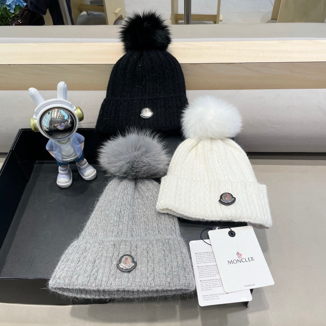 Cable Knit Beanie - image 5