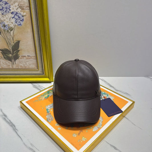Louis Vuitton Leather Baseball Cap - image 1