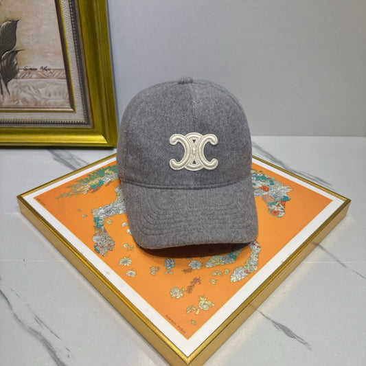 Celine Cashmere Baseball Cap - image 1