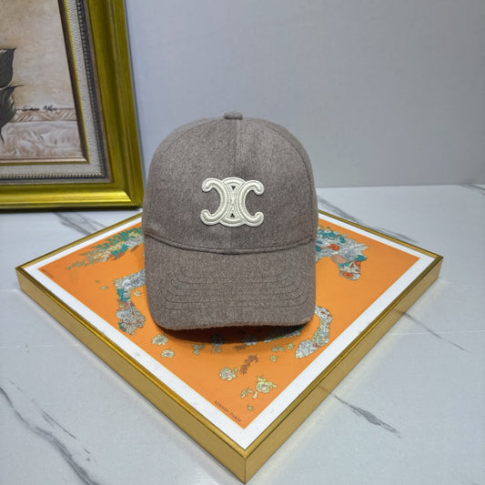 Celine Cashmere Baseball Cap - image 1