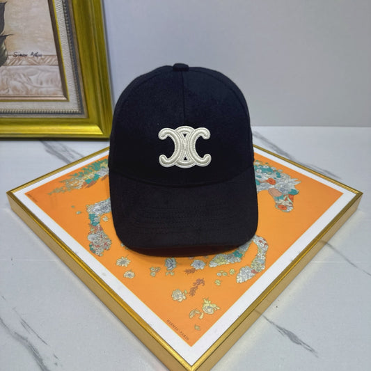 Celine Cashmere Baseball Cap - image 1
