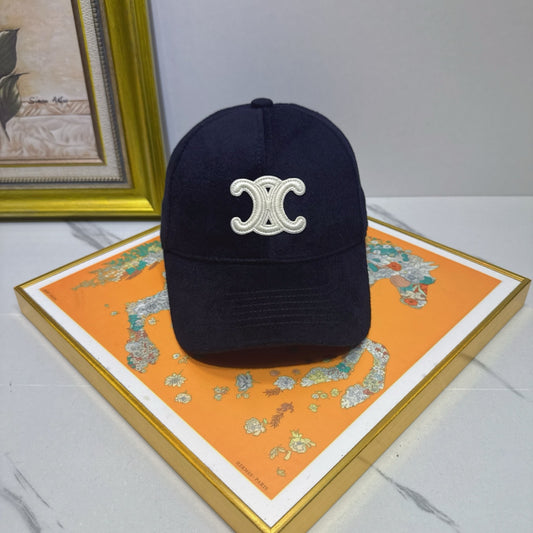 Celine Cashmere Baseball Cap - image 1