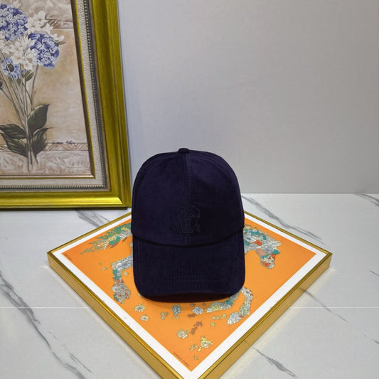 Brunello Cucinelli Corduroy Baseball Cap - image 1