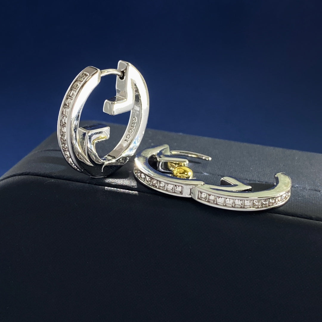 Martin Graham earrings in polished metal-tone – main product view
