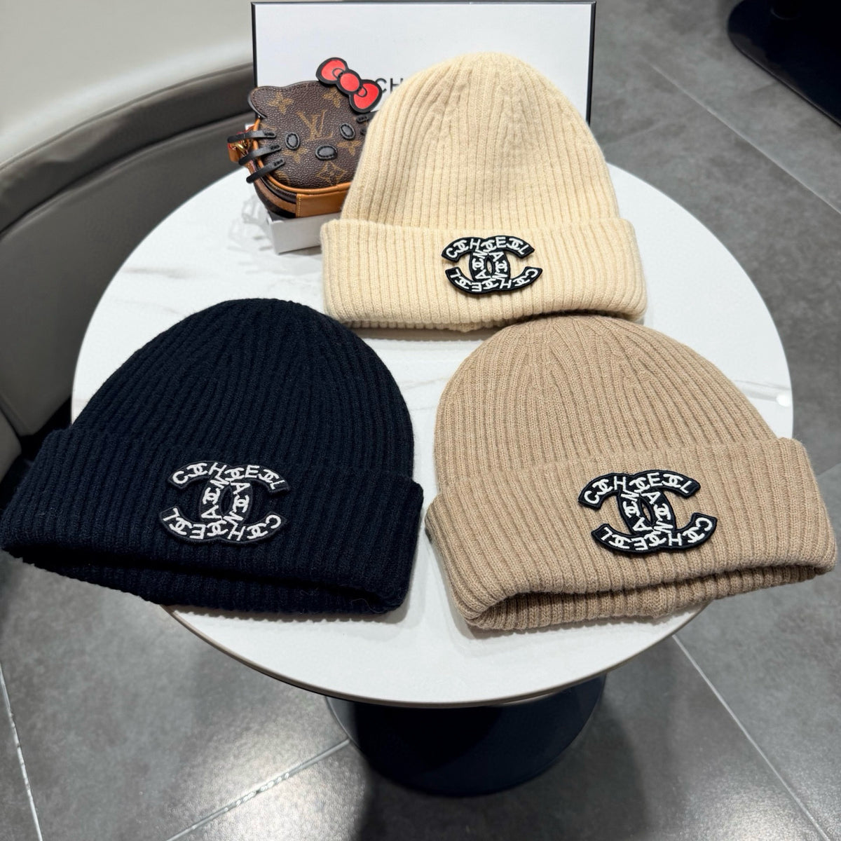 Chanel Knit Beanie - image 5