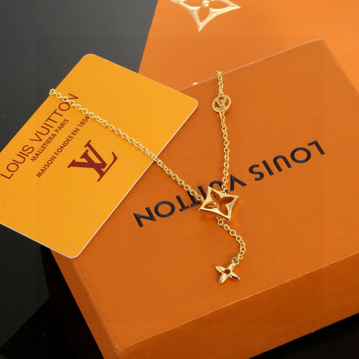 Martin Graham pendant necklace in polished metal-tone – main product view