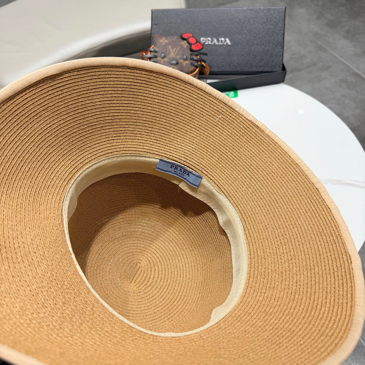 Prada Woven Bucket Hat - image 10