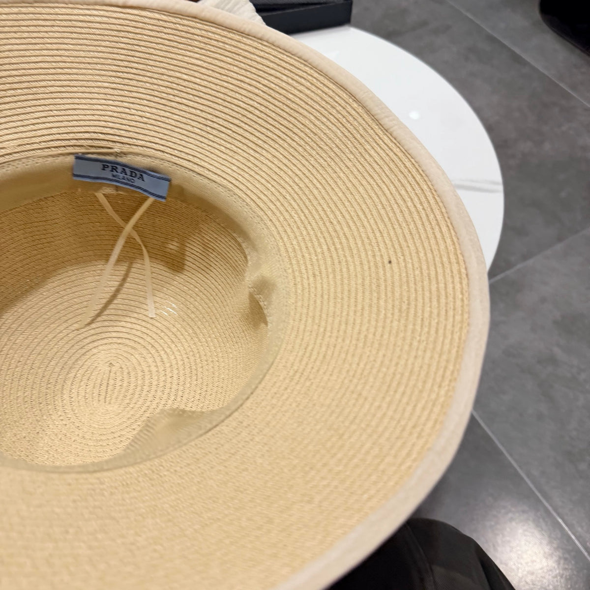 Prada Woven Bucket Hat - image 8