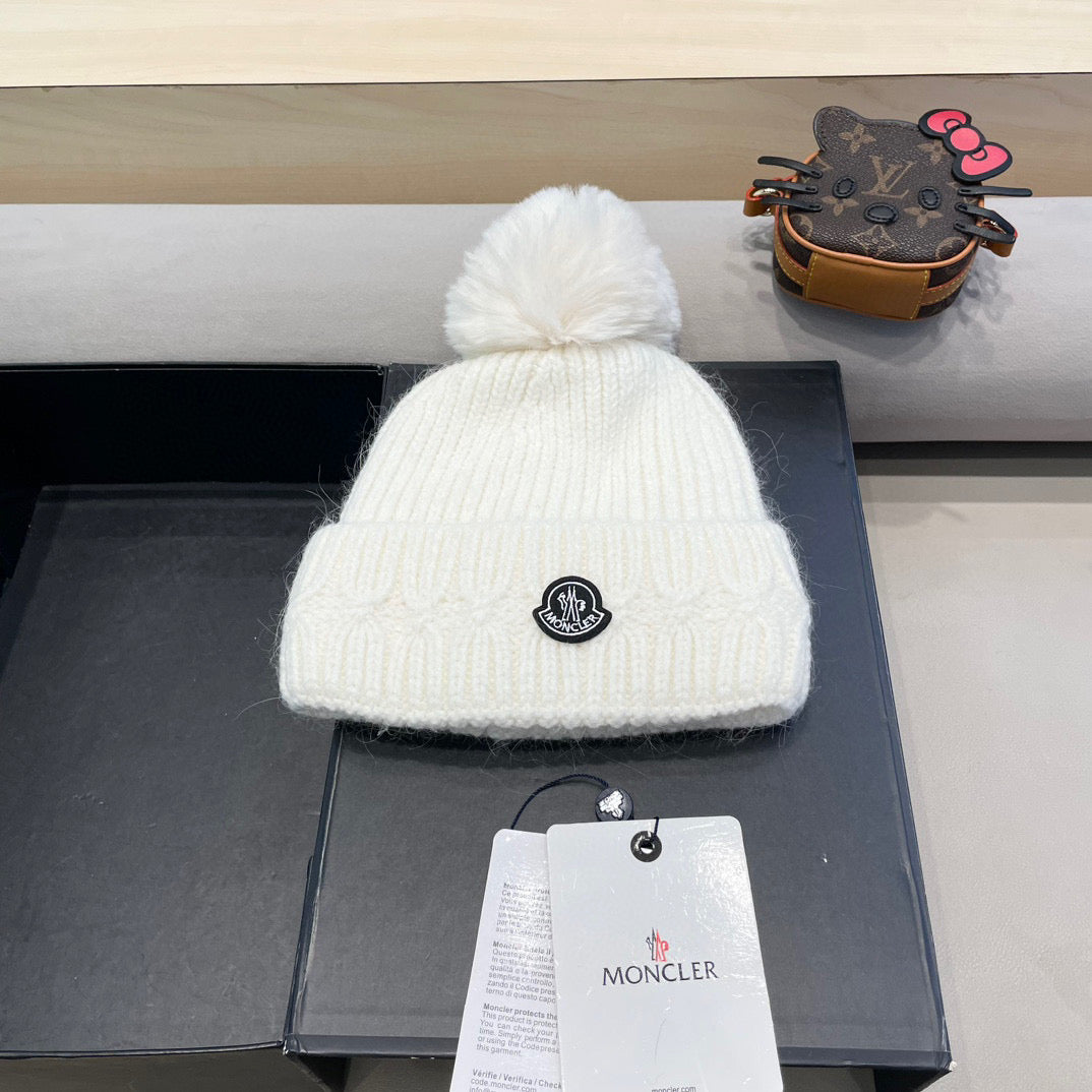 Moncler Plush Beanie - image 9