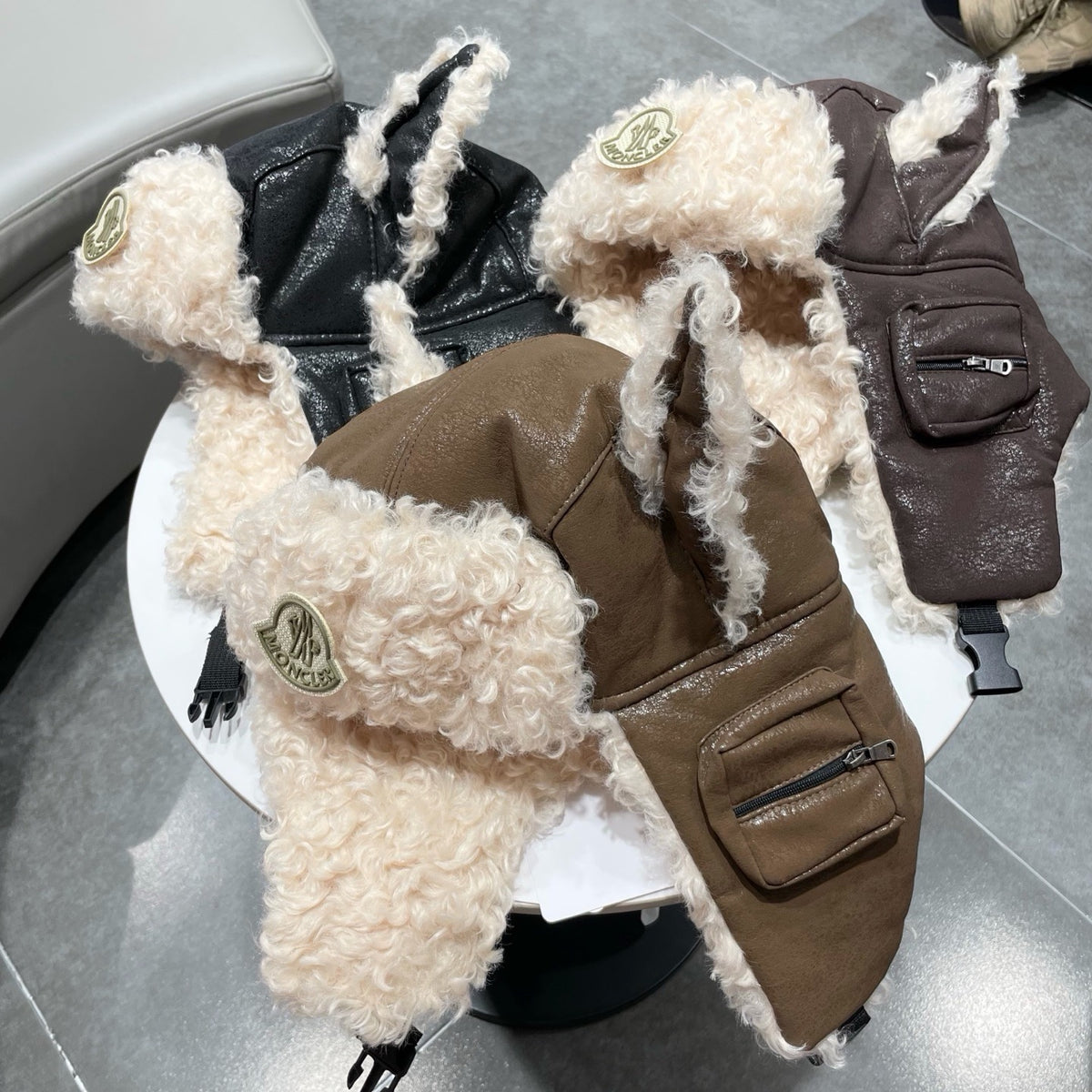 Moncler Plush Hat - image 5