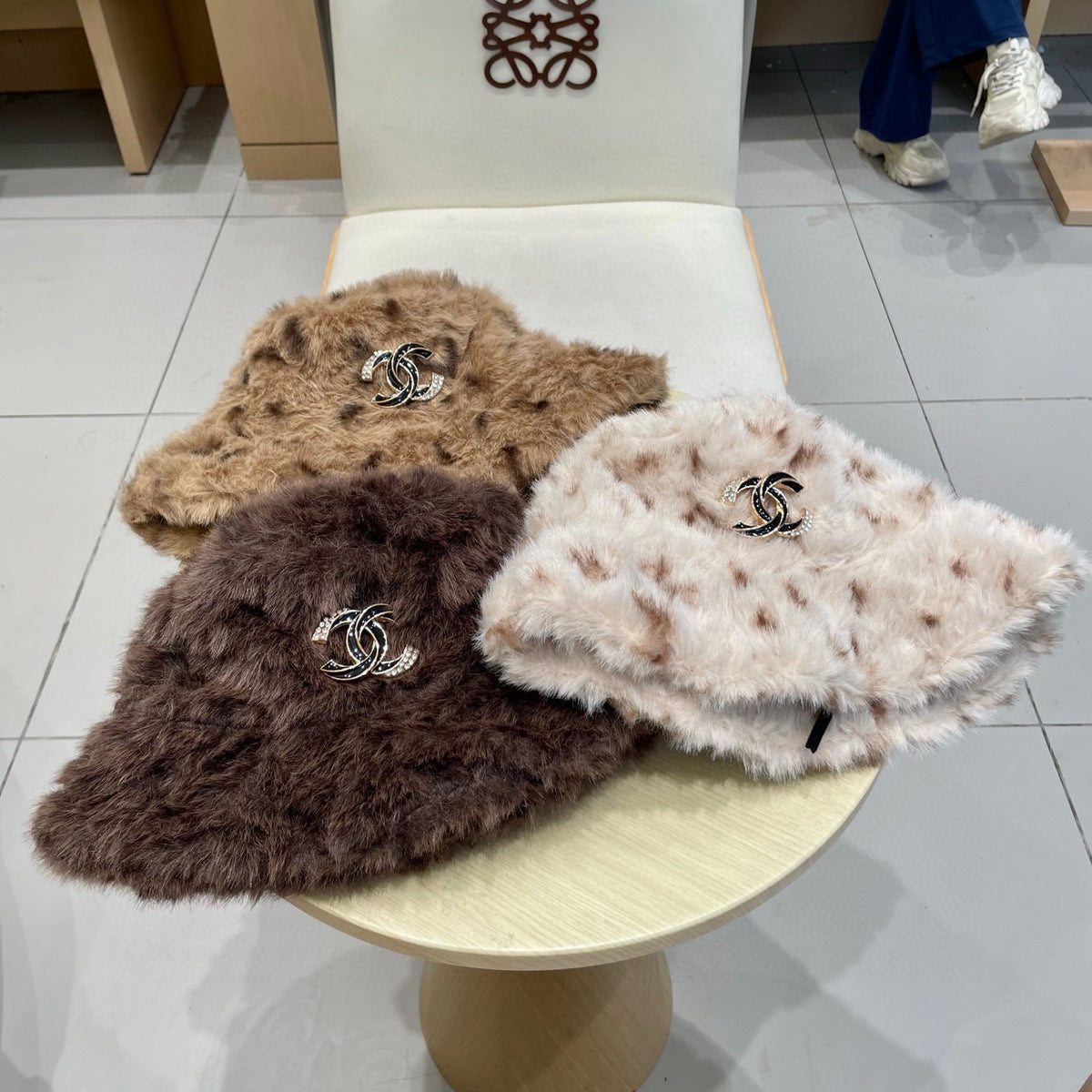 Chanel Plush Bucket Hat - image 9
