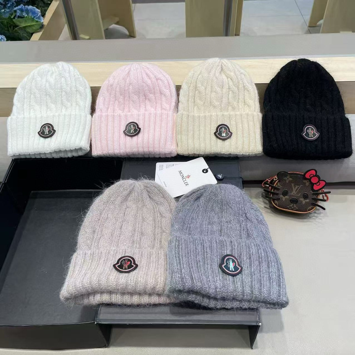 Cable Knit Beanie - image 5