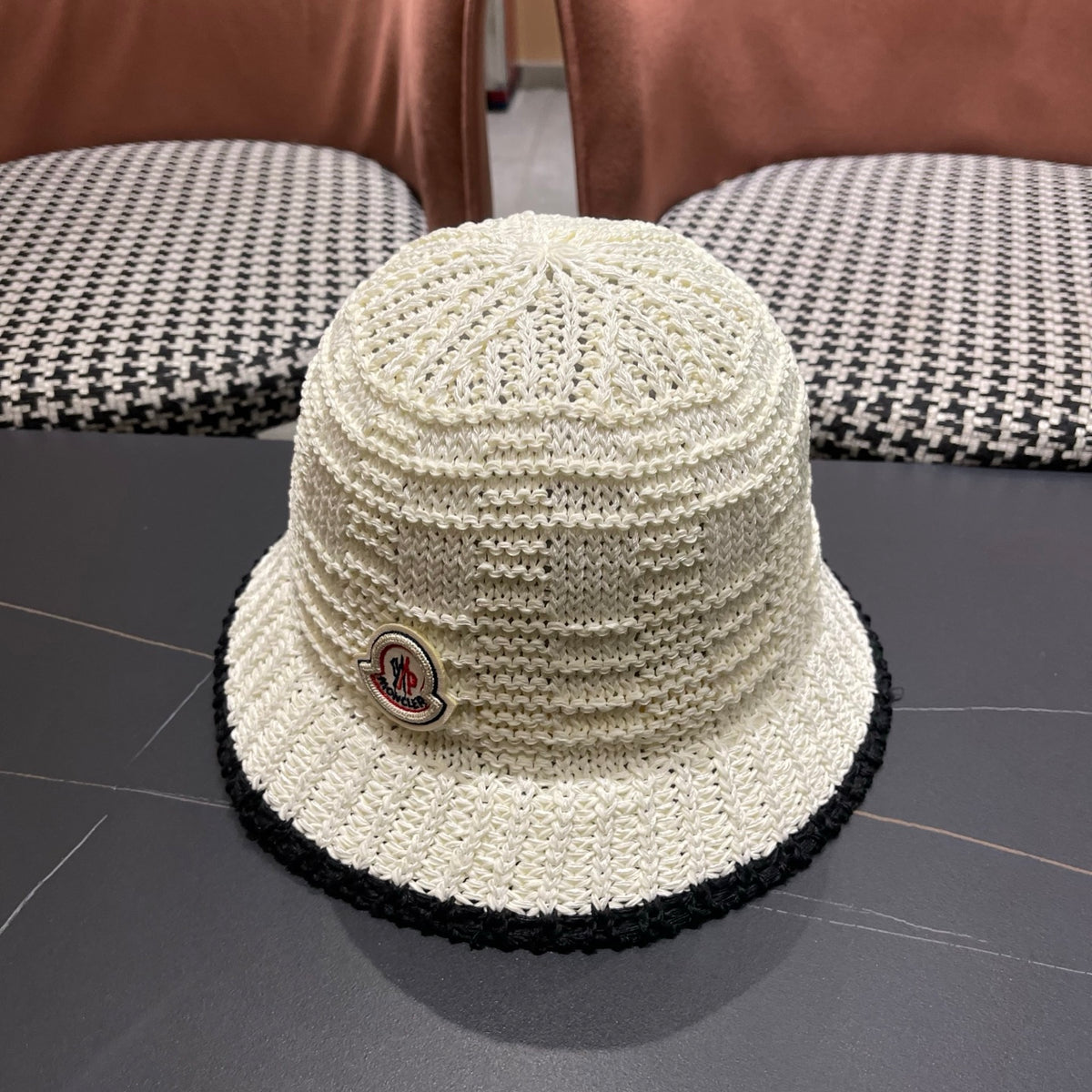 Moncler Open Knit Bucket Hat - image 2