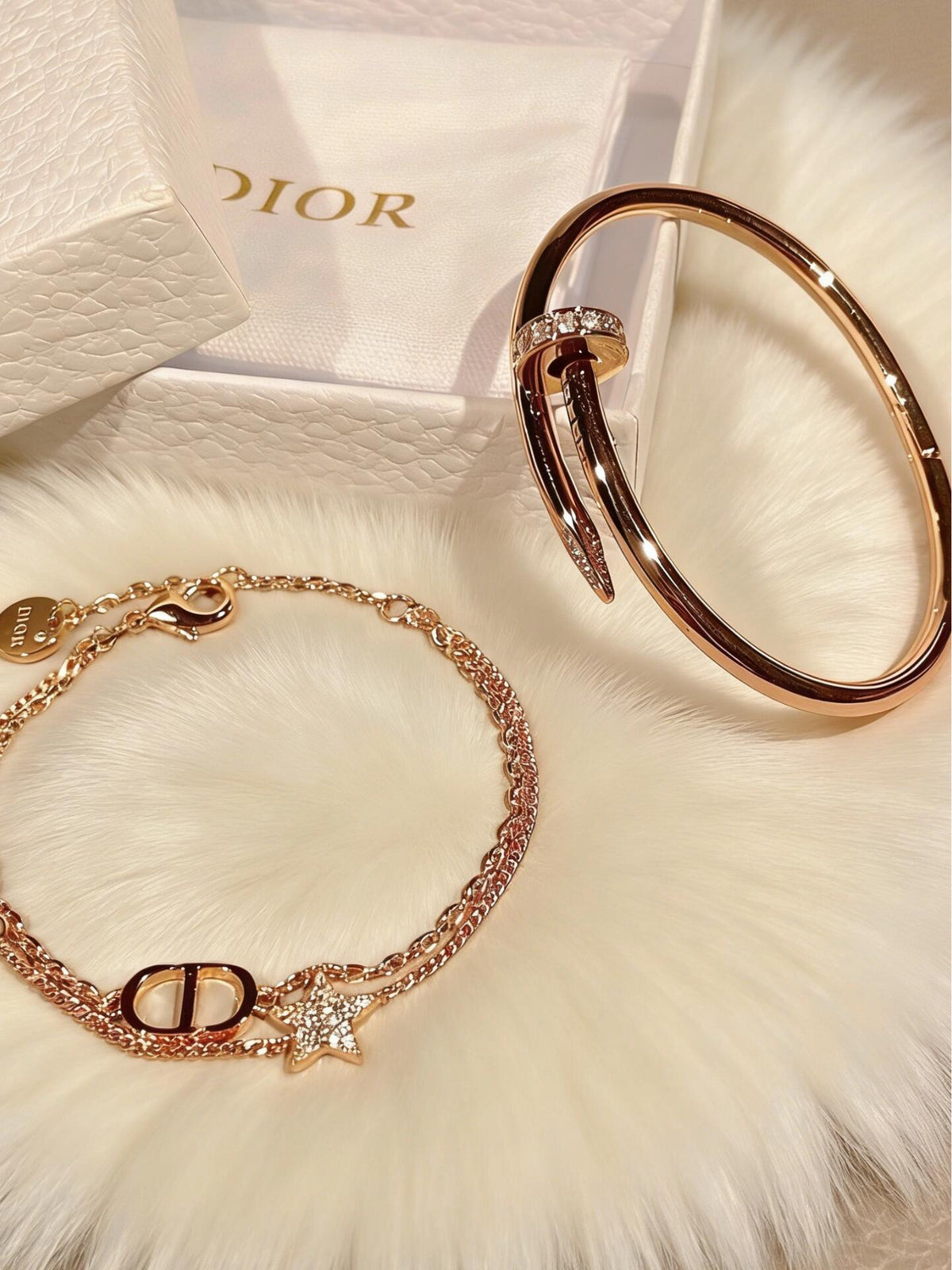 Martin Graham bracelet in polished metal-tone – styled product view