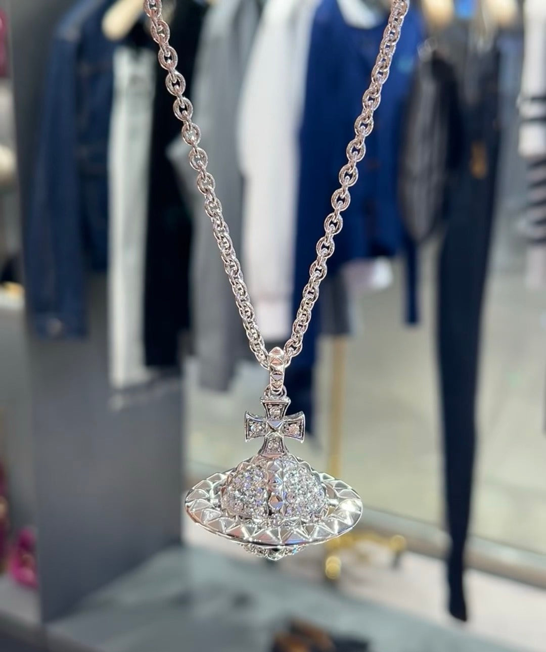 Martin Graham jewelry accessory in polished metal-tone – front product view