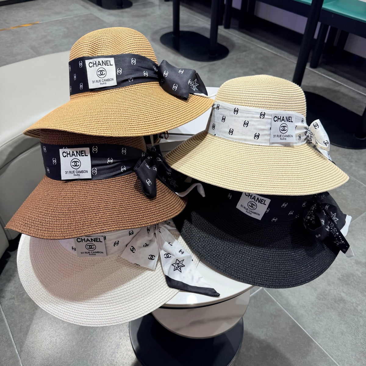 Chanel Wide Brim Hat - image 5