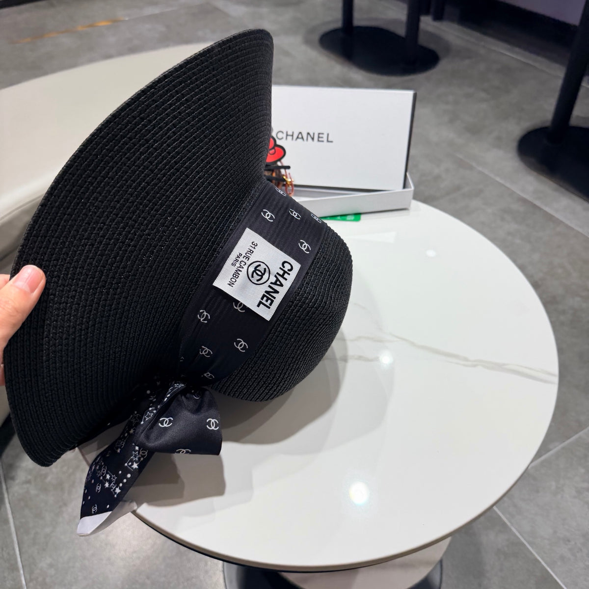 Chanel Wide Brim Hat - image 7