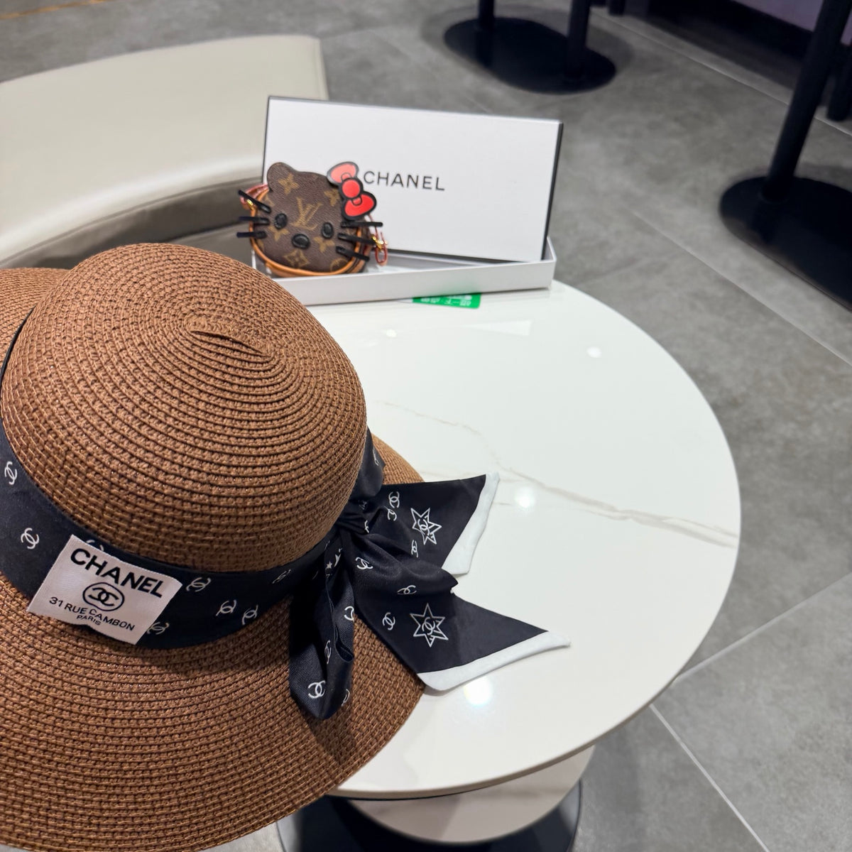 Chanel Wide Brim Hat - image 6