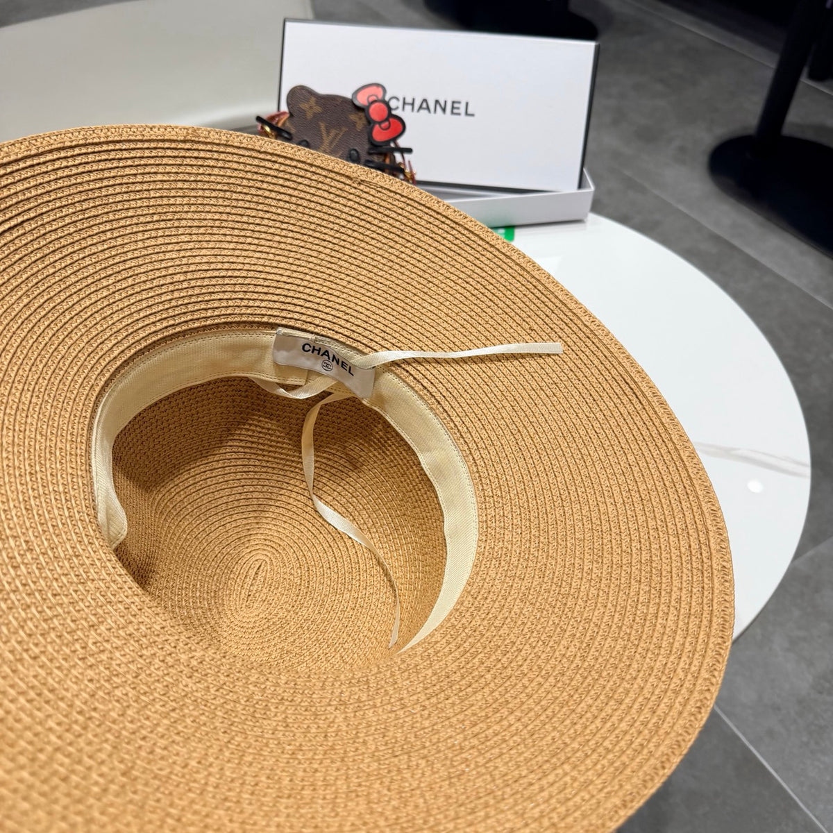 Chanel Wide Brim Hat - image 9