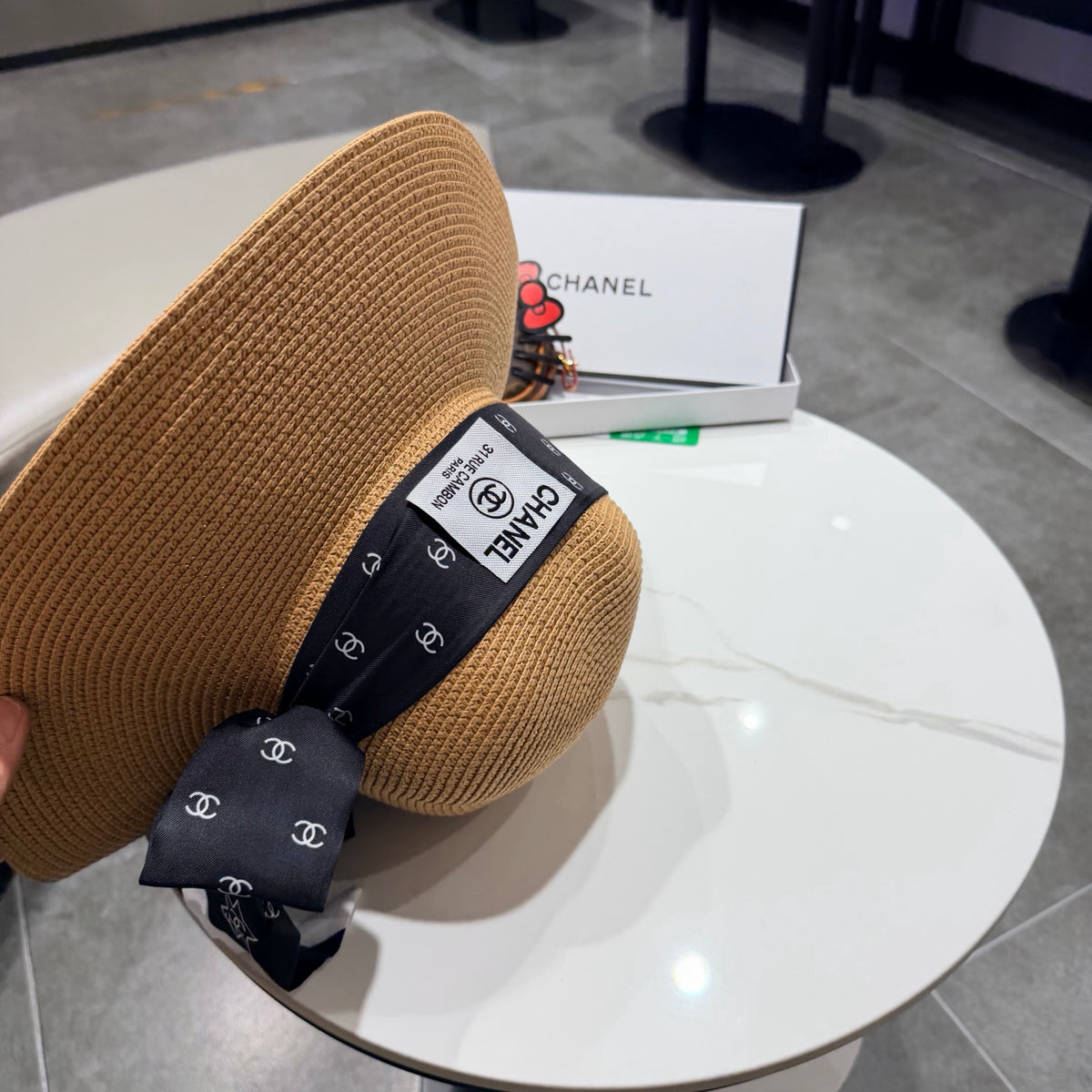 Chanel Wide Brim Hat - image 7