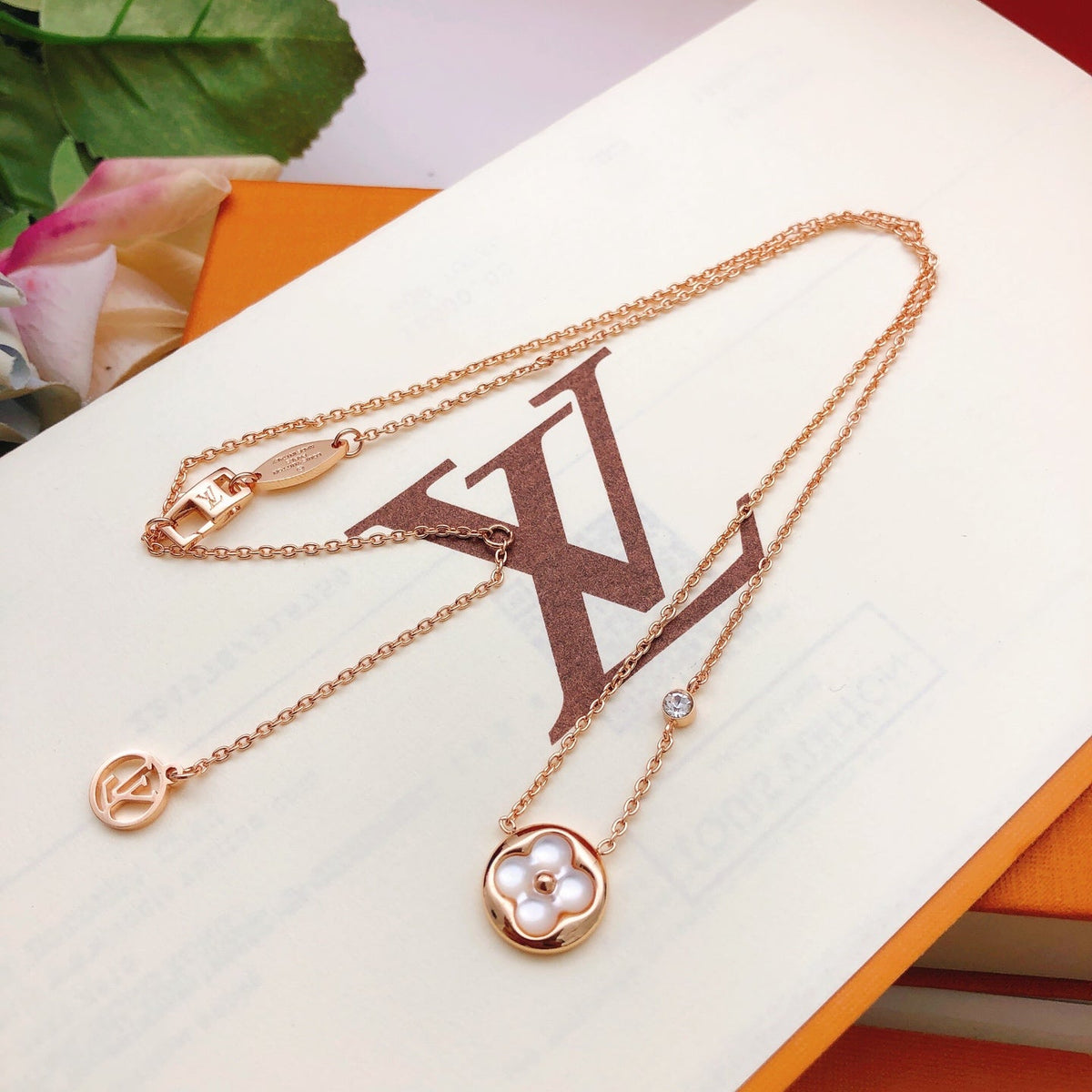 Martin Graham pendant necklace in polished metal-tone – main product view