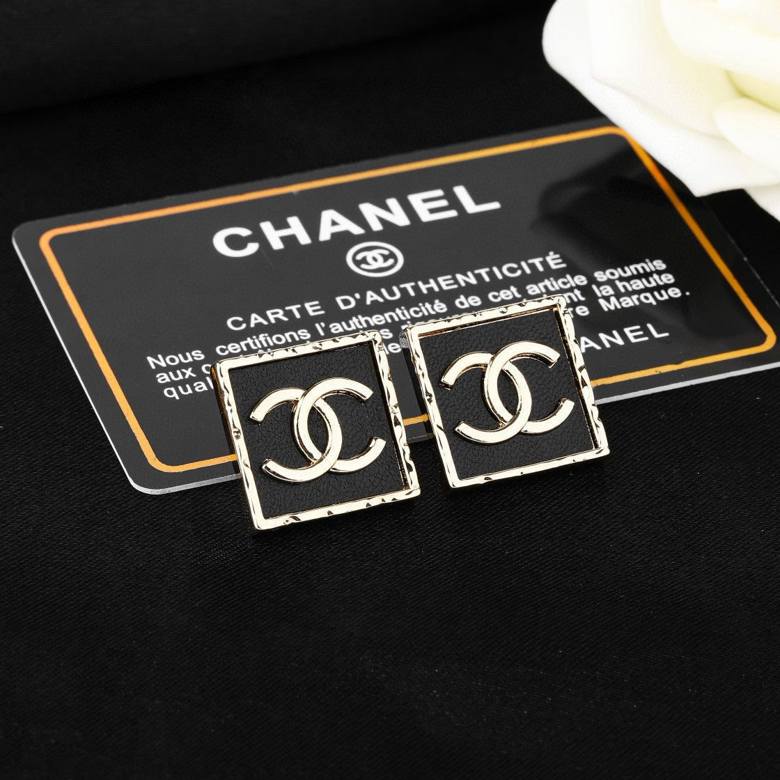 Martin Graham earrings in polished metal-tone – main product view
