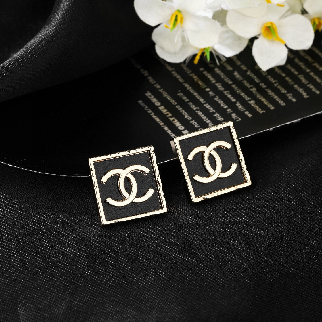 Martin Graham earrings in polished metal-tone – main product view
