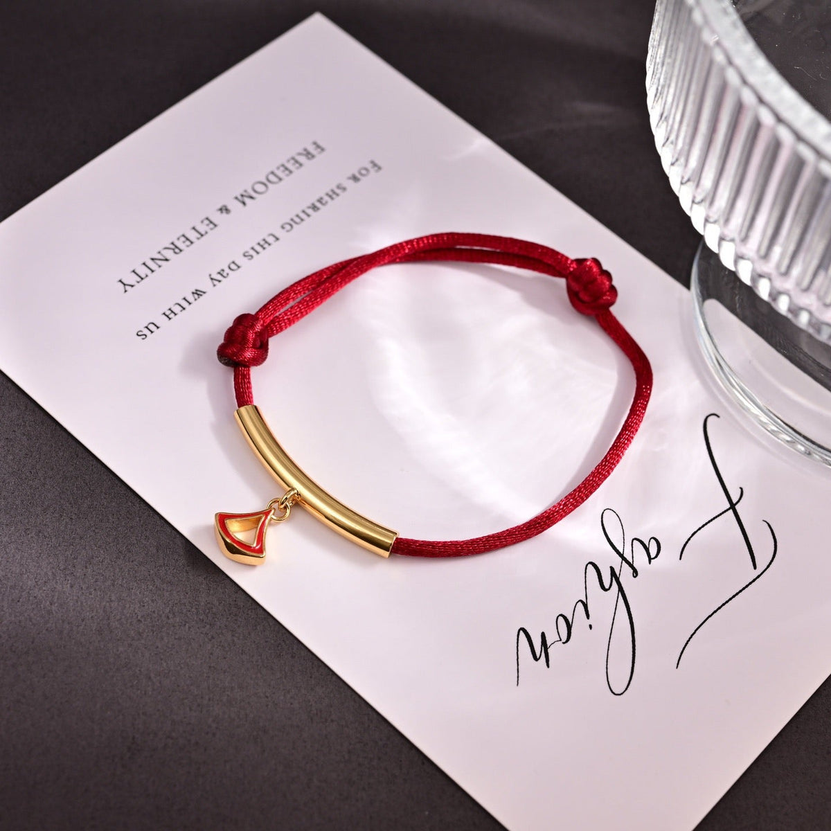 Martin Graham bracelet in polished metal-tone – detail view