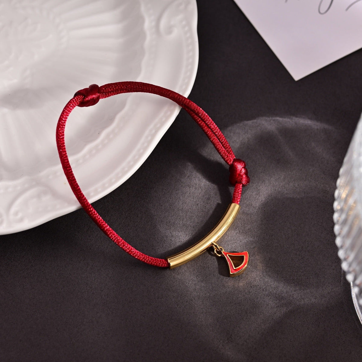 Martin Graham bracelet in polished metal-tone – front product view