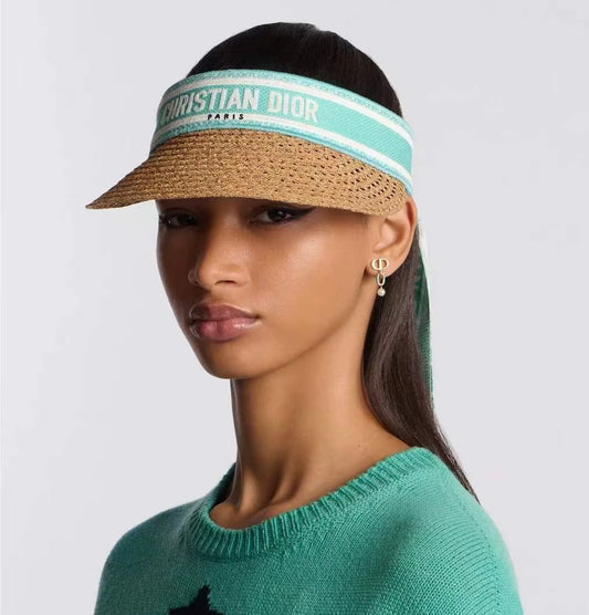 Dior Embroidered Visor - image 1