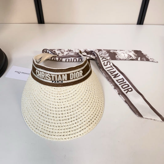 Dior Embroidered Visor - image 1