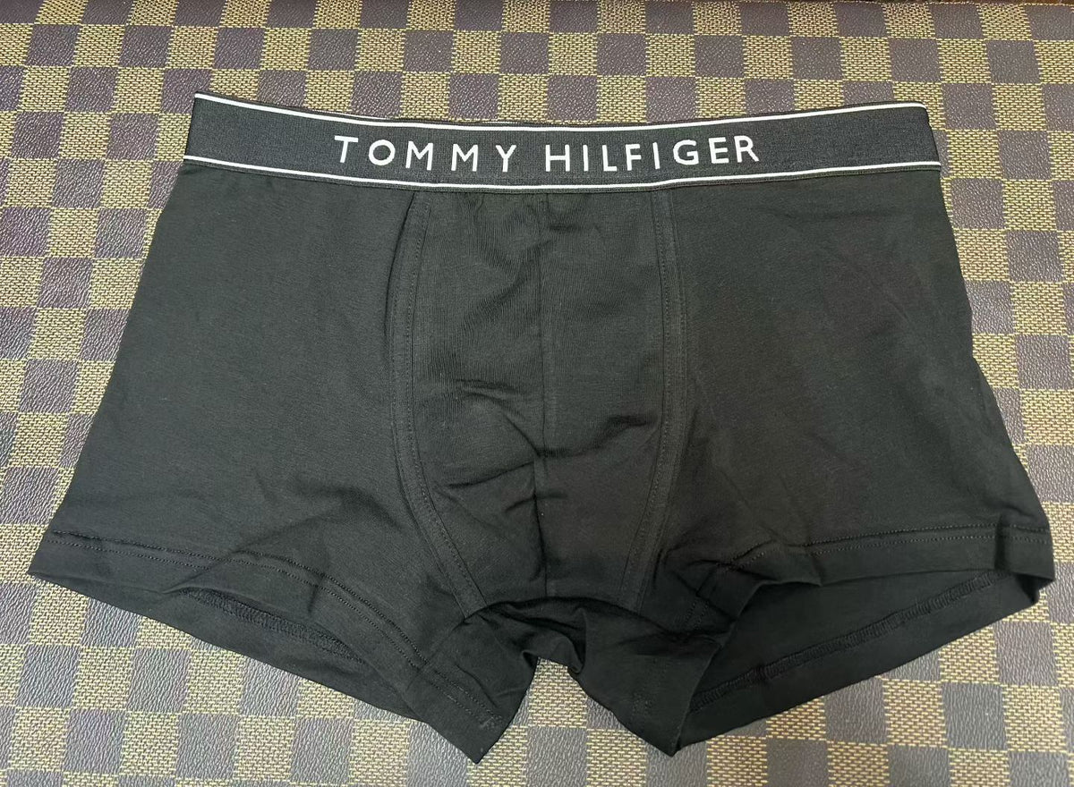 Tommy Hilfiger Logo Waistbands Men's Boxer Briefs - 3-Piece Box
