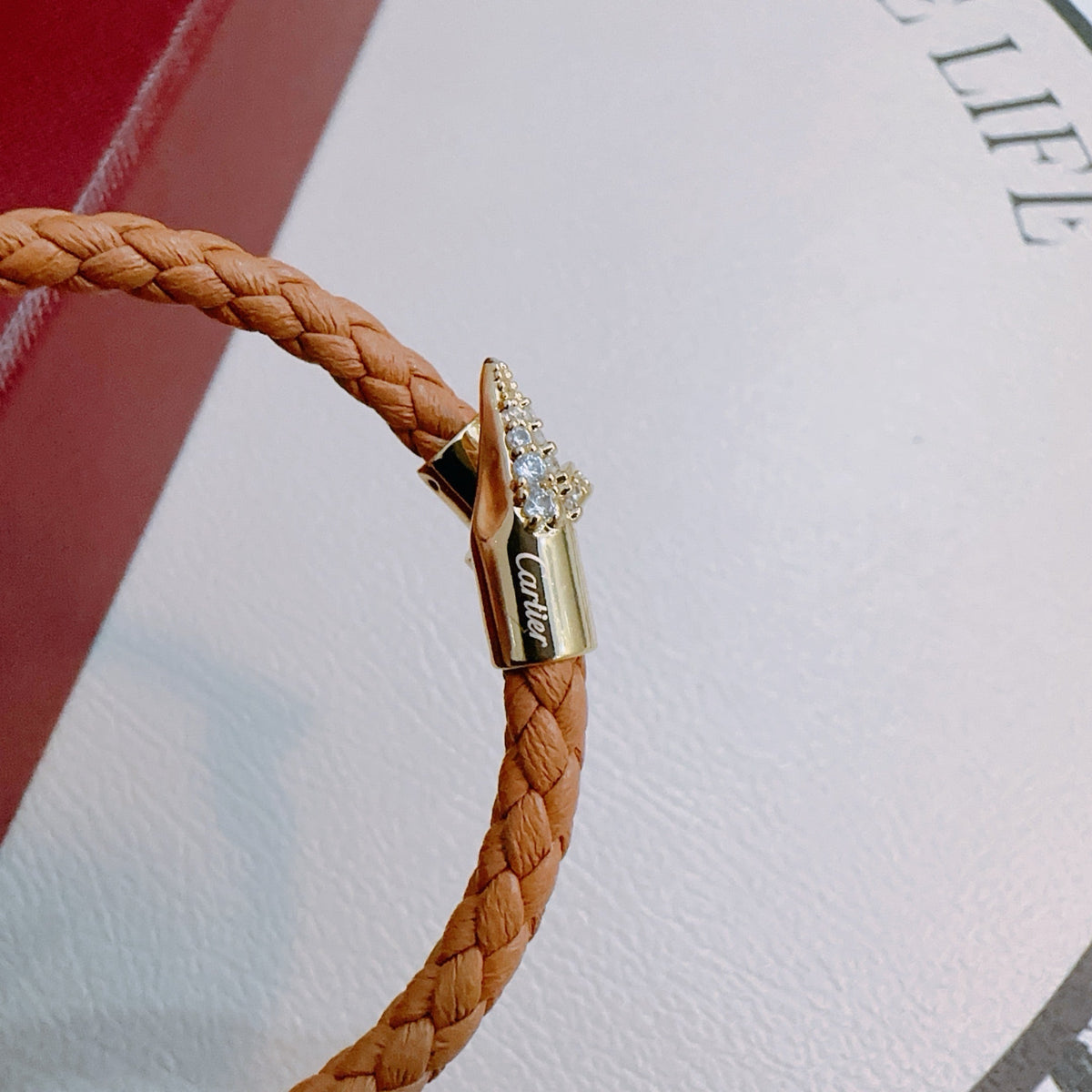 Martin Graham bracelet in polished metal-tone – front view