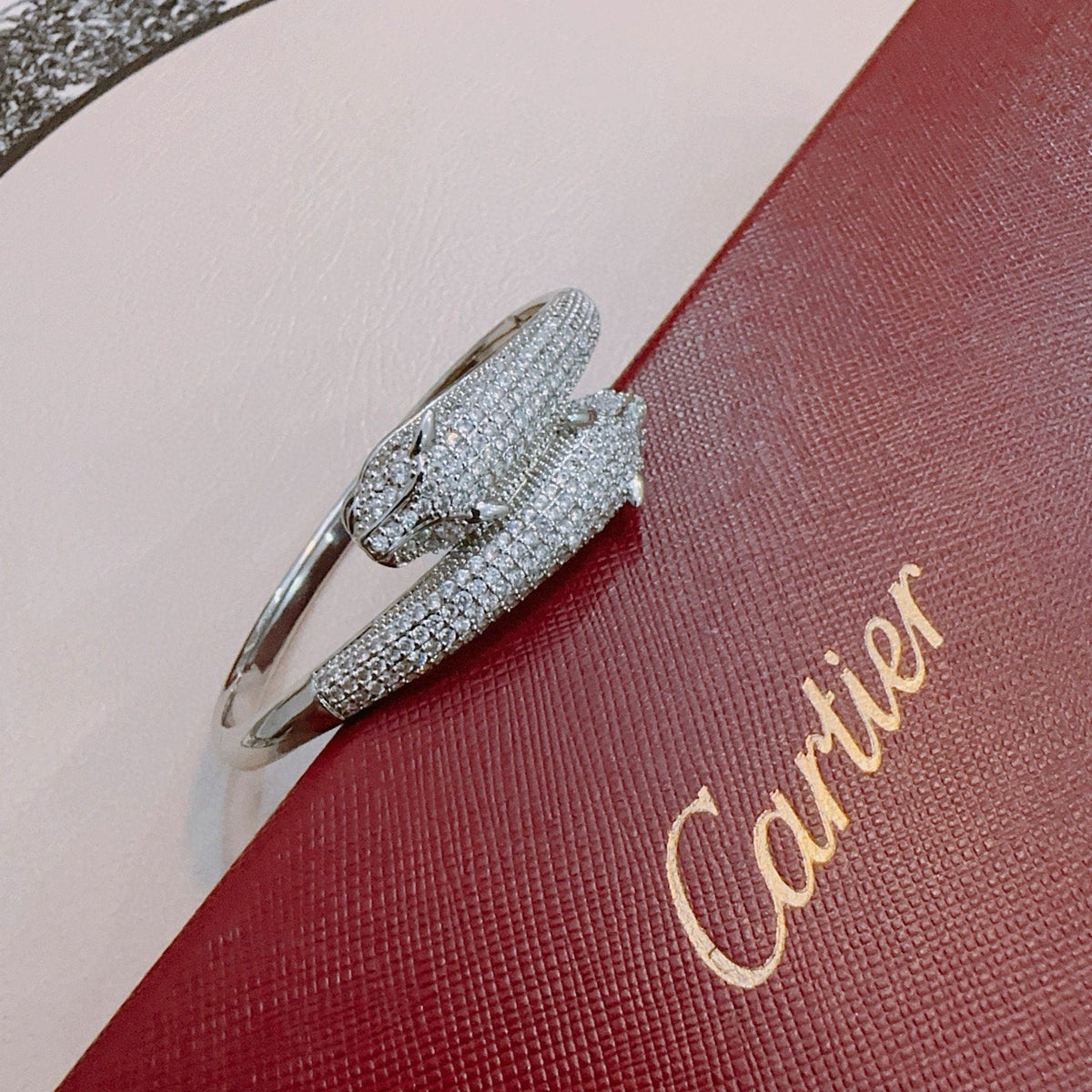 Martin Graham bracelet in polished metal-tone