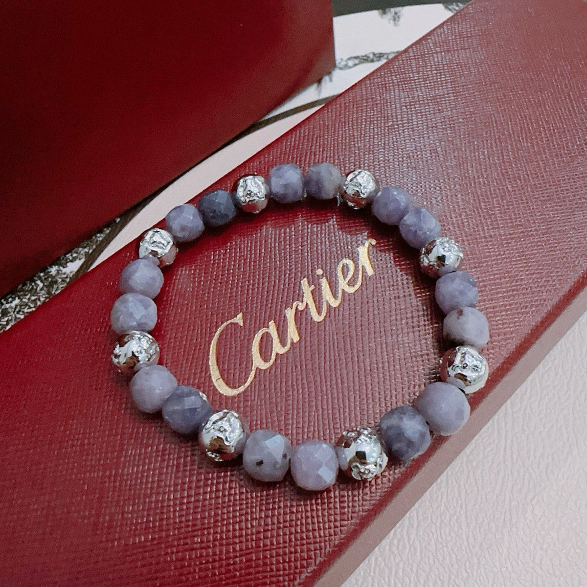 Martin Graham bracelet in polished metal-tone – detail view