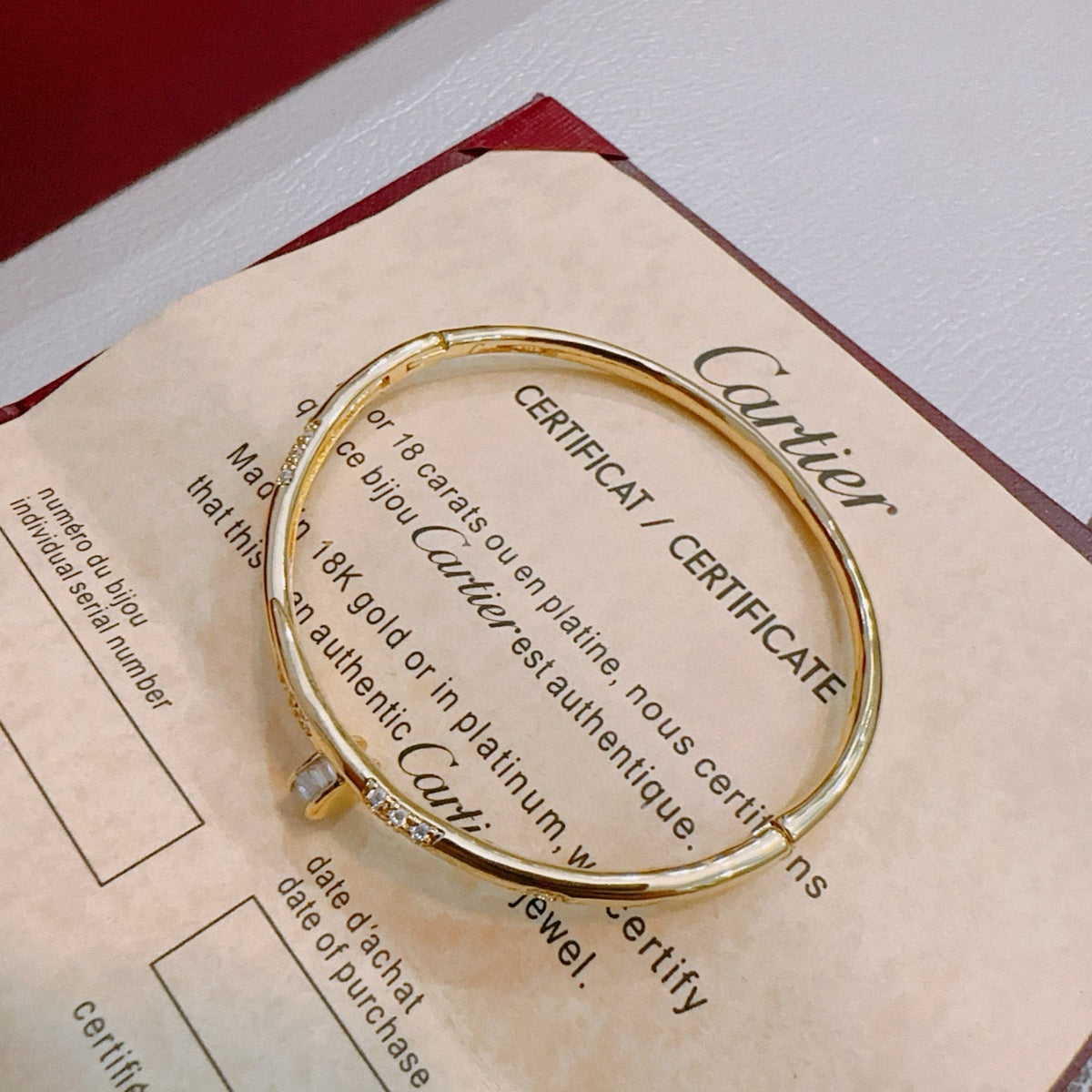 Martin Graham bracelet in polished metal-tone