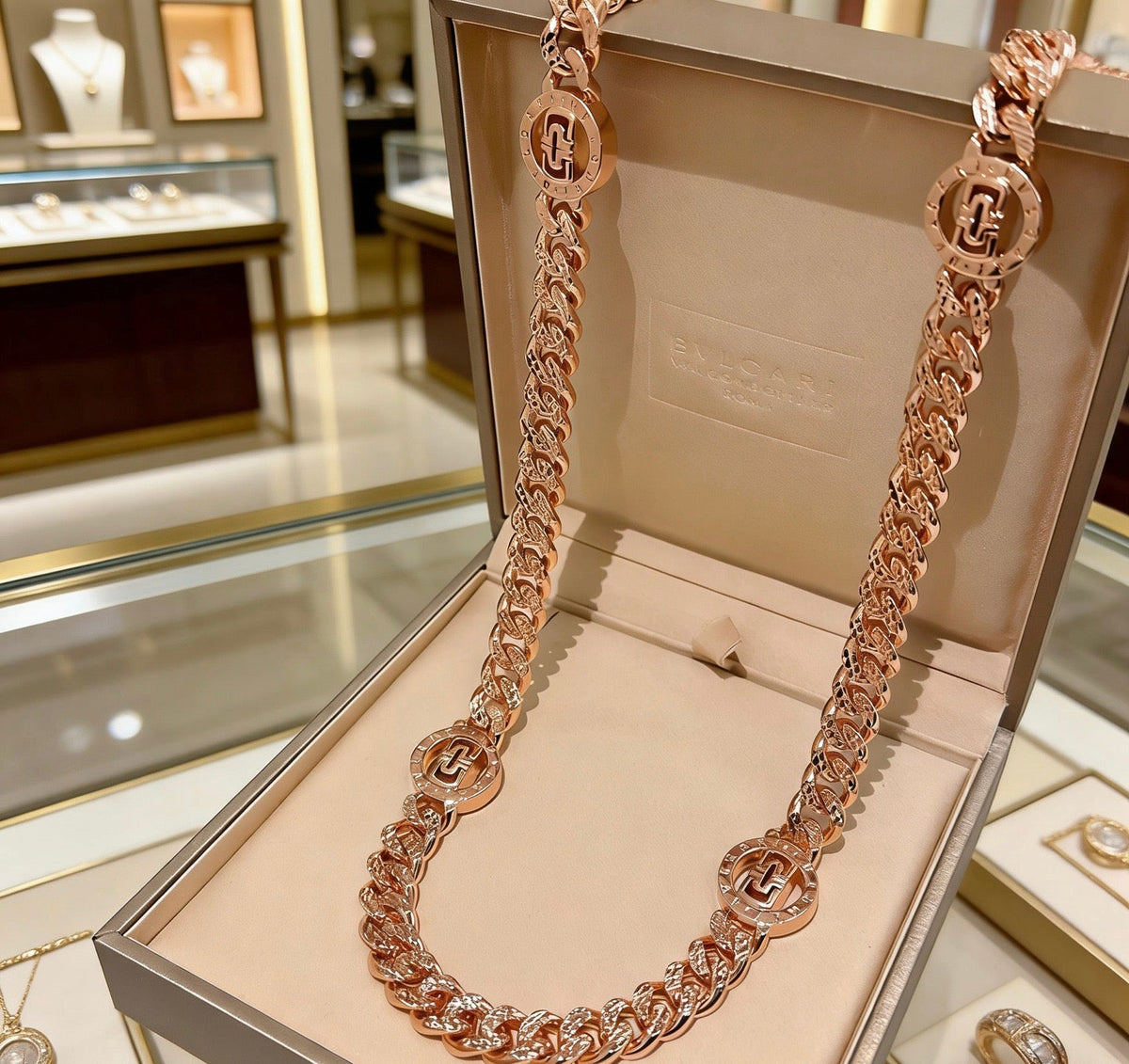 Martin Graham pendant necklace in polished metal-tone – main product view