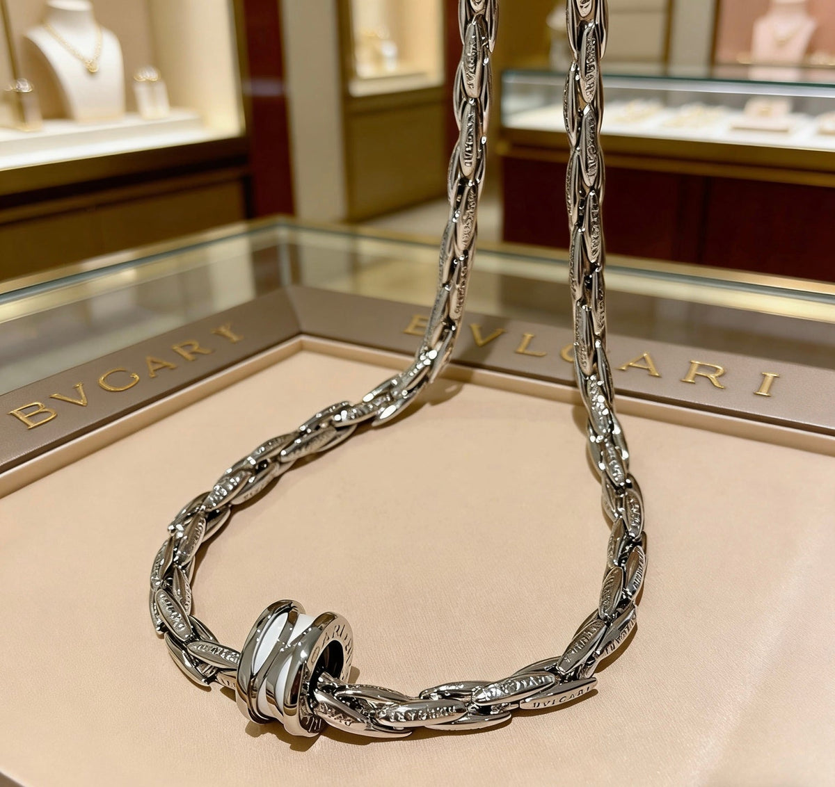 Martin Graham ring in polished metal-tone – front product view