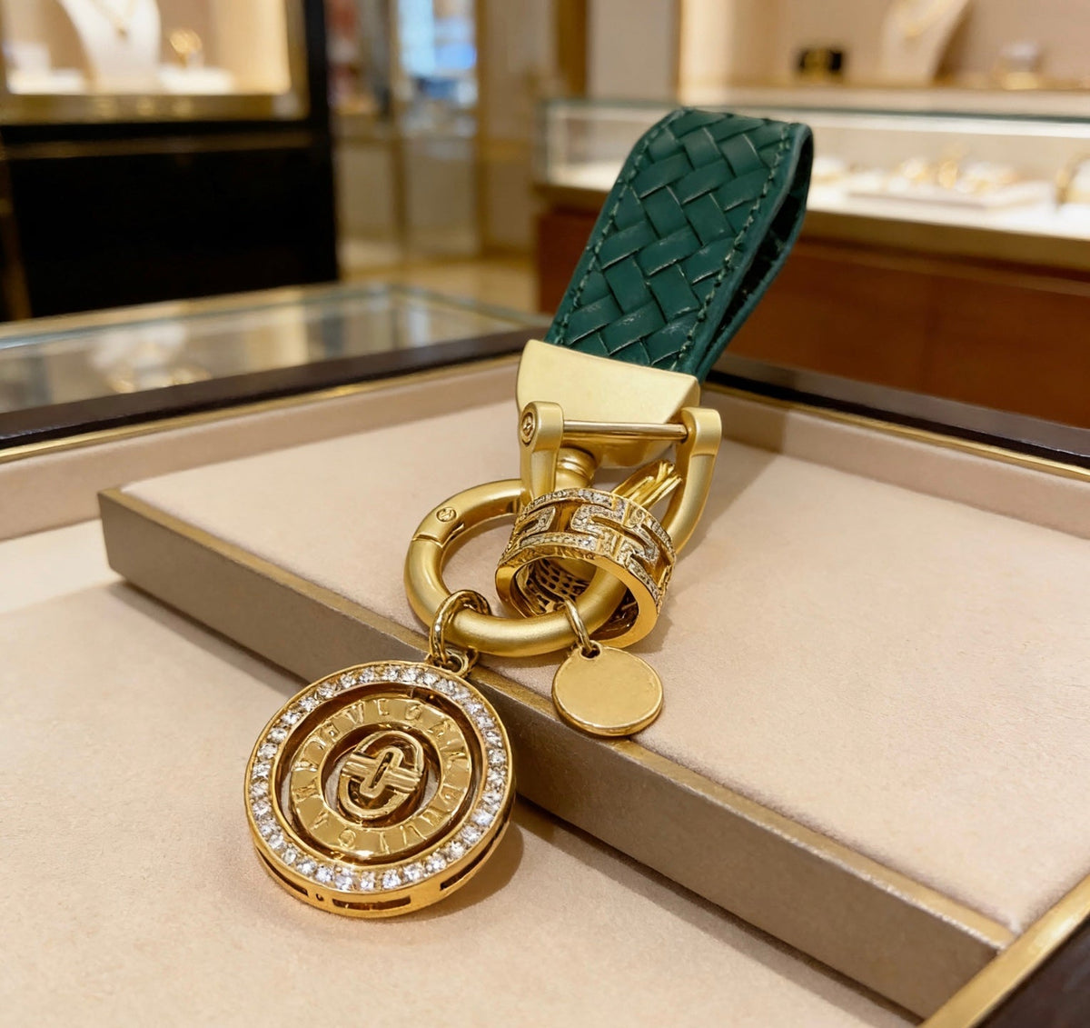 Martin Graham jewelry accessory in polished metal-tone – front product view