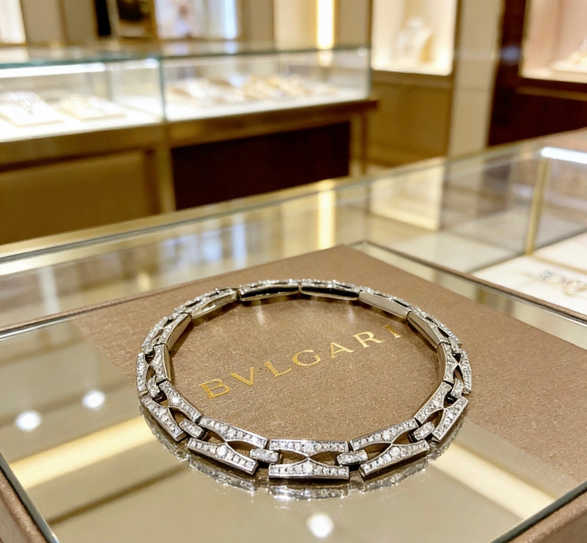 Martin Graham ring in polished metal-tone – styled product view